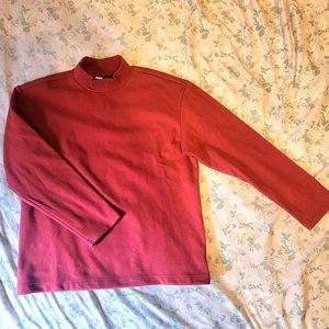 Uniqlo kids long sleeve,size 5-6,red